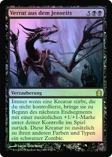 Grave Betrayal
Return to Ravnica (Foil) - German
Single
Magic The Gathering