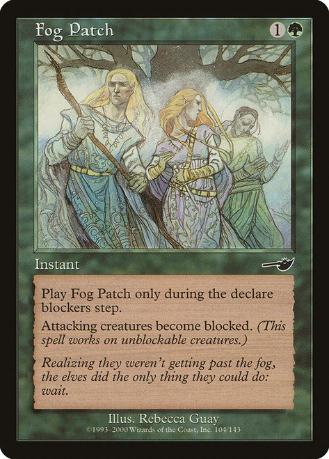 Fog Patch\nNemesis\nSingle\nMagic The Gathering