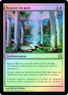 Rest in Peace
Return to Ravnica (Foil) - French
Single
Magic The Gathering