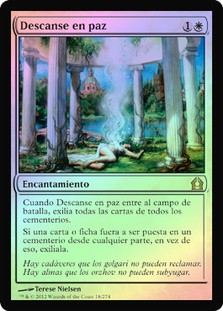 Rest in Peace
Return to Ravnica (Foil) - Spanish
Single
Magic The Gathering