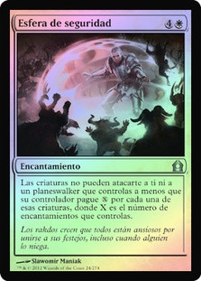 Sphere of Safety
Return to Ravnica (Foil) - Spanish
Single
Magic The Gathering