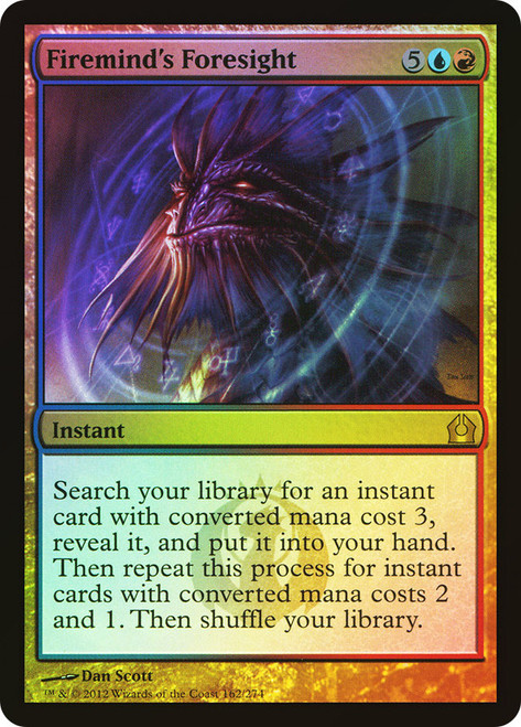 Firemind's Foresight\nReturn to Ravnica\nSingle\nMagic The Gathering