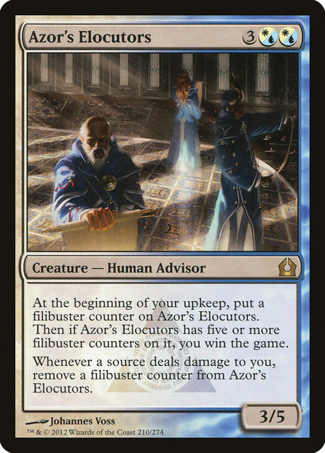 Azor's Elocutors\nReturn to Ravnica\nSingle\nMagic The Gathering