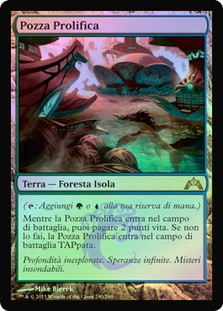 Breeding Pool
Gatecrash (Foil) - Italian
Single
Magic The Gathering