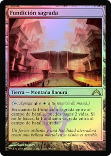 Sacred Foundry
Gatecrash (Foil) - Spanish
Single
Magic The Gathering