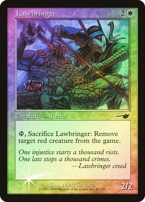 Lawbringer\nNemesis\nSingle\nMagic The Gathering