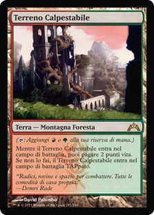 Stomping Ground
Gatecrash - Italian
Single
Magic The Gathering