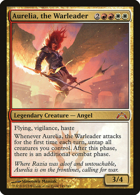 Aurelia, the Warleader\nGatecrash\nSingle\nMagic The Gathering