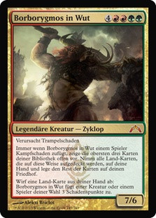 Borborygmos Enraged
Gatecrash - German
Single
Magic The Gathering