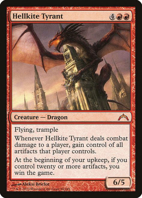 Hellkite Tyrant\nGatecrash\nSingle\nMagic The Gathering