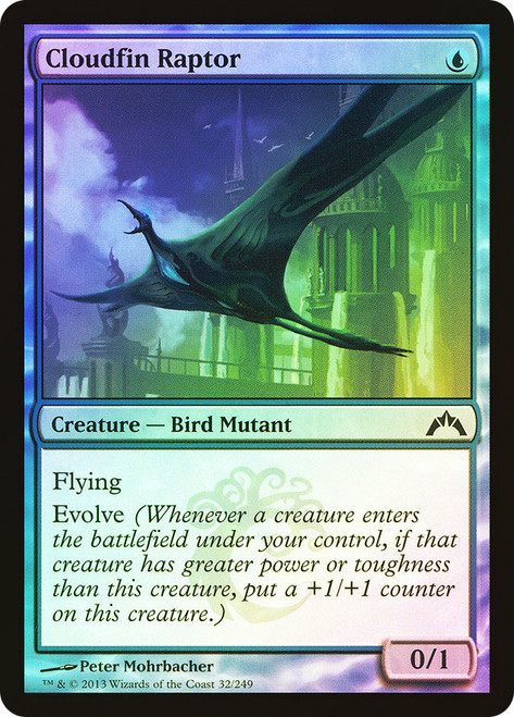 Cloudfin Raptor\nGatecrash\nSingle\nMagic The Gathering