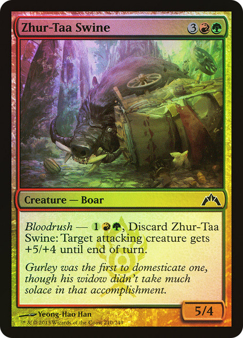 Zhur-Taa Swine\nGatecrash\nSingle\nMagic The Gathering