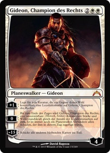 Gideon, Champion of Justice
Gatecrash - German
Single
Magic The Gathering