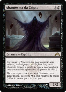 Crypt Ghast
Gatecrash - Portuguese
Single
Magic The Gathering