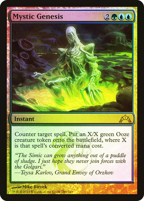 Mystic Genesis\nGatecrash\nSingle\nMagic The Gathering