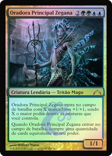 Prime Speaker Zegana
Gatecrash (Foil) - Portuguese
Single
Magic The Gathering