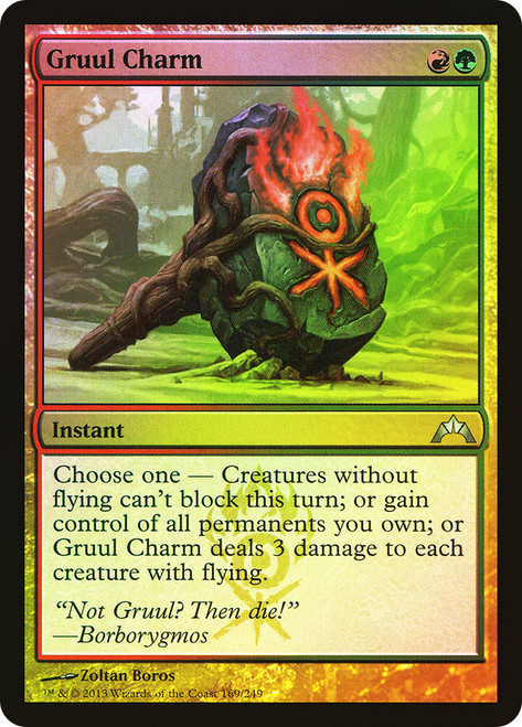Gruul Charm\nGatecrash\nSingle\nMagic The Gathering