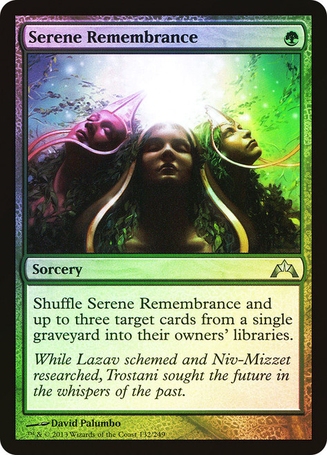 Serene Remembrance\nGatecrash\nSingle\nMagic The Gathering