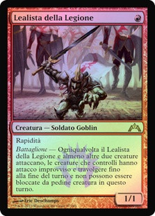 Legion Loyalist
Gatecrash (Foil) - Italian
Single
Magic The Gathering