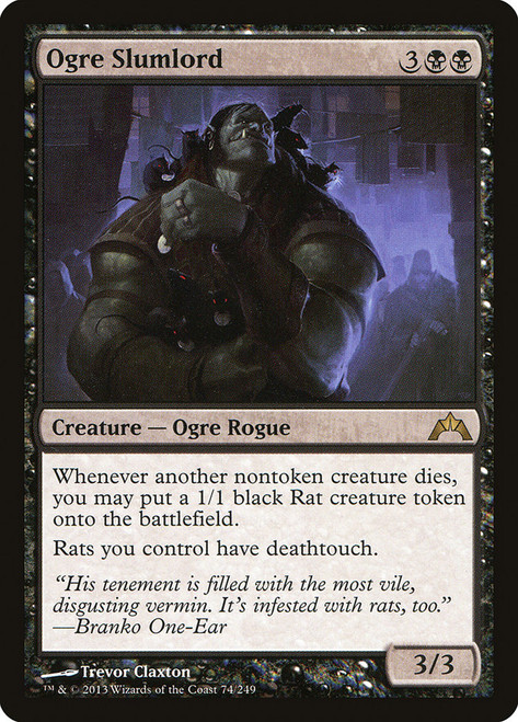 Ogre Slumlord\nGatecrash\nSingle\nMagic The Gathering
