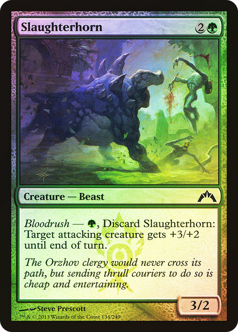 Slaughterhorn\nGatecrash\nSingle\nMagic The Gathering