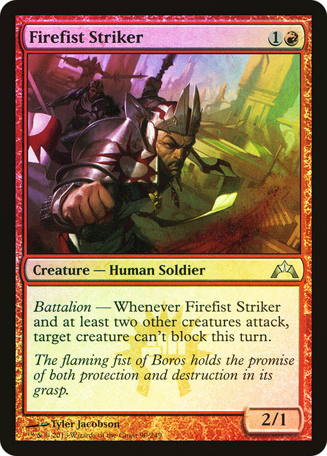 Firefist Striker\nGatecrash\nSingle\nMagic The Gathering