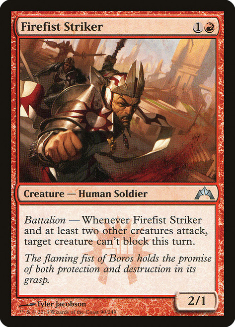 Firefist Striker\nGatecrash\nSingle\nMagic The Gathering