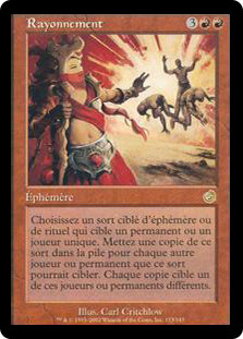 Radiate
Torment - French
Single
Magic The Gathering