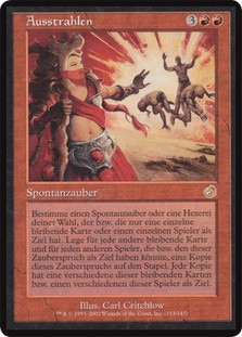 Radiate
Torment - German
Single
Magic The Gathering
