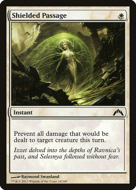 Shielded Passage\nGatecrash\nSingle\nMagic The Gathering