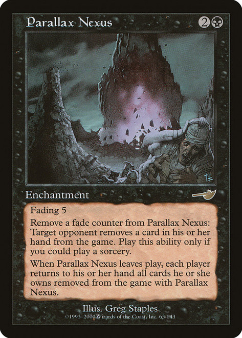 Parallax Nexus\nNemesis\nSingle\nMagic The Gathering