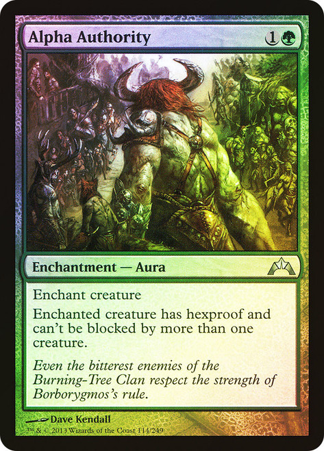 Alpha Authority\nGatecrash\nSingle\nMagic The Gathering