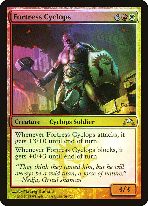 Fortress Cyclops\nGatecrash\nSingle\nMagic The Gathering