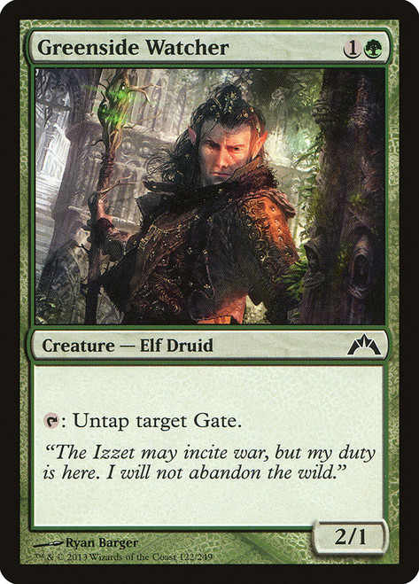 Greenside Watcher\nGatecrash\nSingle\nMagic The Gathering
