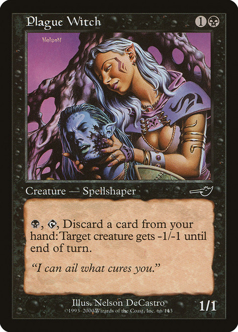 Plague Witch\nNemesis\nSingle\nMagic The Gathering