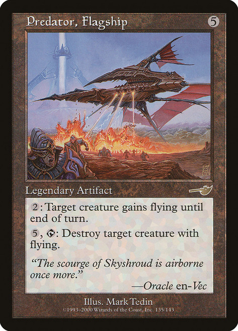 Predator, Flagship\nNemesis\nSingle\nMagic The Gathering