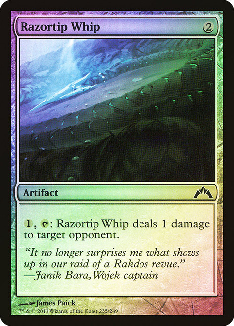 Razortip Whip\nGatecrash\nSingle\nMagic The Gathering