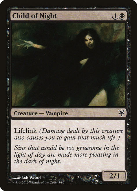 Child of Night\nDuel Decks: Sorin vs. Tibalt\nSingle\nMagic The Gathering