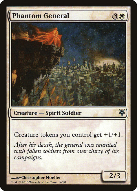 Phantom General\nDuel Decks: Sorin vs. Tibalt\nSingle\nMagic The Gathering