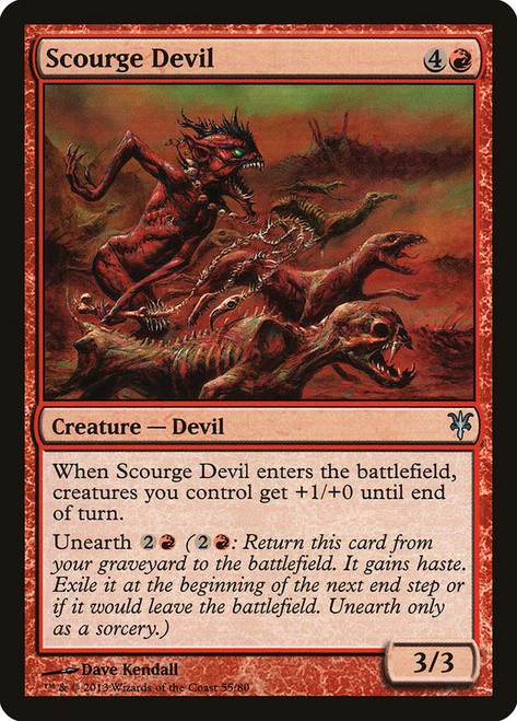 Scourge Devil\nDuel Decks: Sorin vs. Tibalt\nSingle\nMagic The Gathering