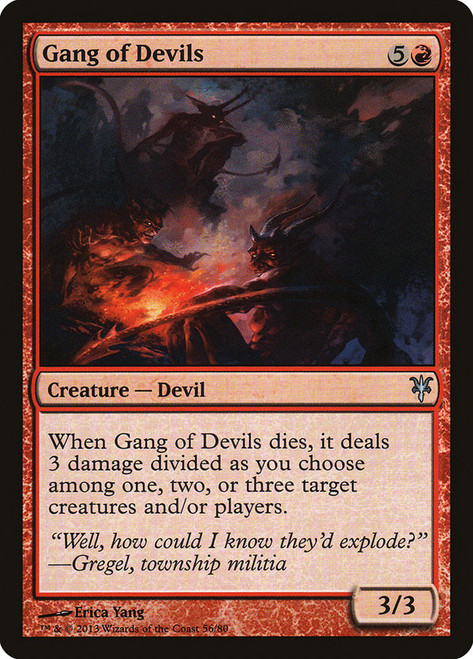 Gang of Devils\nDuel Decks: Sorin vs. Tibalt\nSingle\nMagic The Gathering