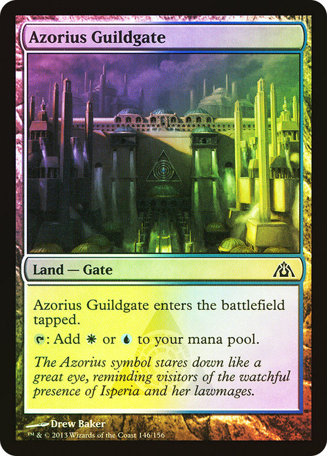 Azorius Guildgate\nDragon's Maze\nSingle\nMagic The Gathering