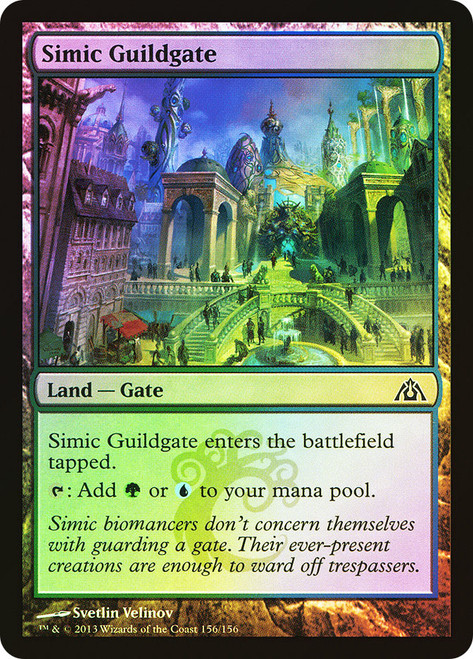 Simic Guildgate\nDragon's Maze\nSingle\nMagic The Gathering
