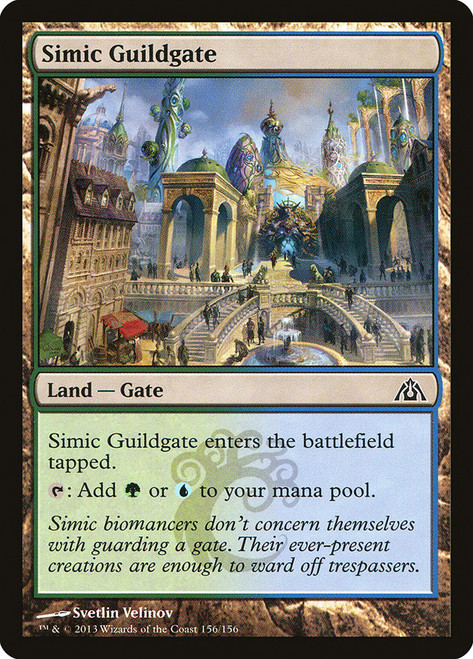 Simic Guildgate\nDragon's Maze\nSingle\nMagic The Gathering