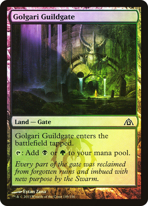 Golgari Guildgate\nDragon's Maze\nSingle\nMagic The Gathering