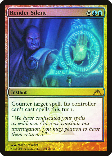 Render Silent\nDragon's Maze\nSingle\nMagic The Gathering