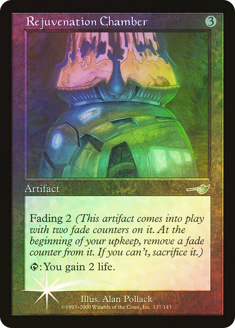 Rejuvenation Chamber\nNemesis\nSingle\nMagic The Gathering
