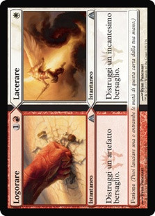 Wear // Tear
Dragon's Maze - Italian
Single
Magic The Gathering