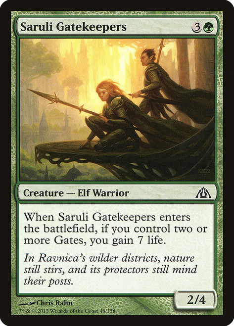 Saruli Gatekeepers\nDragon's Maze\nSingle\nMagic The Gathering