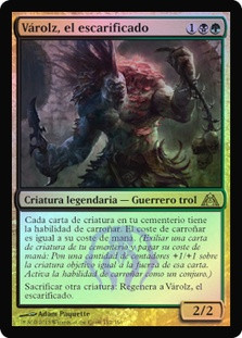 Varolz, the Scar-Striped
Dragon's Maze (Foil) - Spanish
Single
Magic The Gathering